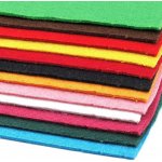 Pro Háčkování Látková dekorativní plsť 20x30 cm mix 2b – Zboží Dáma