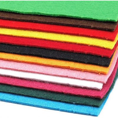 Pro Háčkování Látková dekorativní plsť 20x30 cm mix 2b – Zboží Dáma