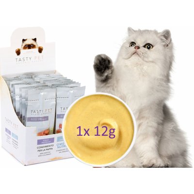 TASTY PET Vitamínový proteinový drink pro kočky s kuřecím 12g – Zboží Mobilmania