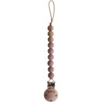 Mushie klip na dudlík Eva Cloudy Mauve – Zboží Dáma