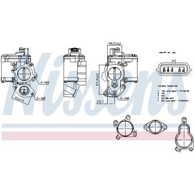 AGR-Ventil NISSENS 98265 – Hledejceny.cz