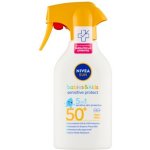 Nivea SUN dětský sprej Sensitive OF50+ 250 ml – Hledejceny.cz