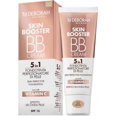 Deborah Milano BB krém Skin Booster 02 Beige 30 ml – Zboží Dáma