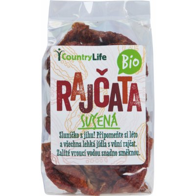 Country Life Bio Rajčata sušená 100 g – Sleviste.cz