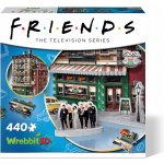 Wrebbit 3D puzzle Přátelé: Central Perk 440 ks – Zboží Dáma