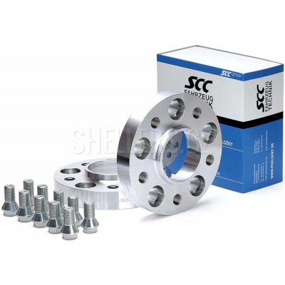 Rozšiřovací podložky SCC 20mm 5/120 - 74,1 mm 13286H nerez závit Helicoil | Zboží Auto