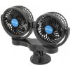 Teploměr do auta COMPASS 07222 Ventilátor MITCHELL DUO 2x108mm 12V na přísavku