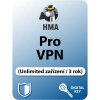 antivir HMA! Pro VPN, 5 lic. 3 roky (HMAPVPNU-3)