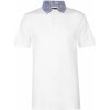 Pánské Tričko KANGOL pánské tričko polo white