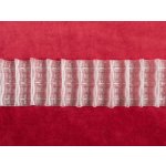 Řasící stuha RS-011 vlnky - šířka 7,5 cm - řasení 1:2 – Zboží Dáma Řasící stuha RS-011 vlnky - šířka 7,5 cm - řasení 1:2 – Zboží Dáma