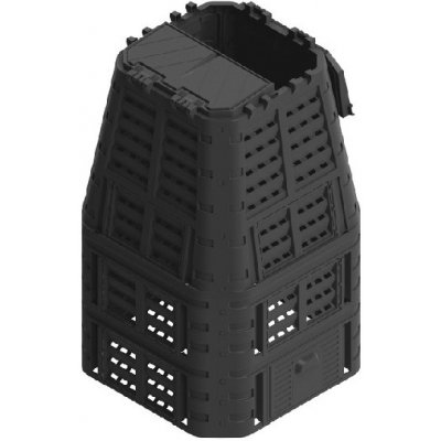 Jipos Tools Zahradní plastový kompostér 1000L černý JIPOS – Zboží Dáma