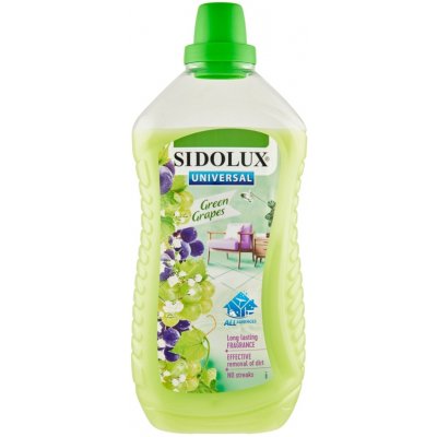 SIDOLUX Universal Green Grapes prostředek na mytí všech omyvatelných povrchů 1 l – Zboží Dáma