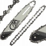 Cata vodící lišta a dva řetězy 25 cm 10 – Zboží Mobilmania