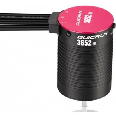 HOBBYWING QuicRun 3652SL G2 4000Kv černý car – Zboží Mobilmania