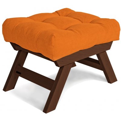 MarLiving Taburet BREEZIO 03 55 cm z masivu/oranžový – Zboží Dáma