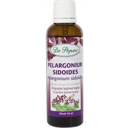 Dr. Popov Pelargonium sidoides, originální bylinné kapky, 50 ml