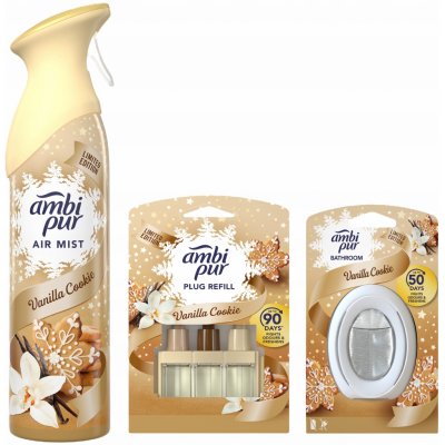 AMBIPUR Osvěžovač vzduchu ve spreji Vanilla Cookie 185 ml – Zboží Dáma