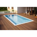 Qbig Benefit Přelivový bazén 3 x 5 x 1,2 m bílá – Sleviste.cz