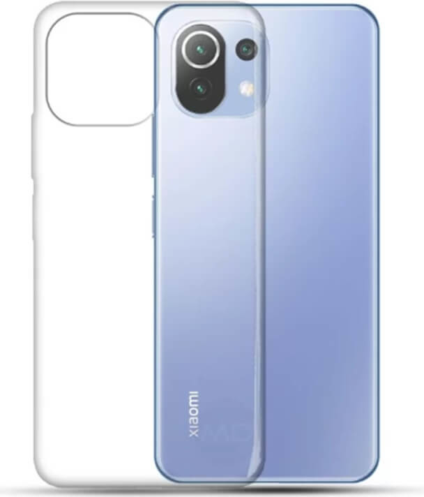 Pouzdro SES Silikonové obal Xiaomi 11 Lite 5G NE - čiré