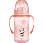 Canpol babies Babis 35/208 Hrníček nevylévací se širokým hrdlem Colorful Animals zvířátka modrý 240 ml – Zboží Dáma