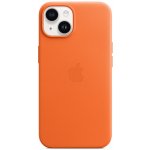 Apple Leather Case s MagSafe pro iPhone 14 - oranžový MPP83ZM/A – Hledejceny.cz