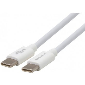 StilGut® CC22WHT s koncovkami USB Type-C, USB-C, 2m