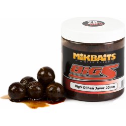 Mikbaits boilies Legends v dipu 250ml 20mm BigS Oliheň & Javor