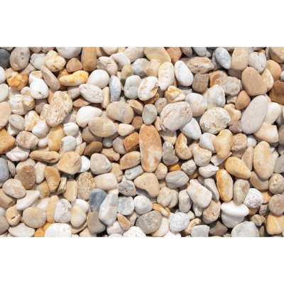 Říční oblázky pestrobarevné 16-32 mm 10 kg PE pytel – Hledejceny.cz