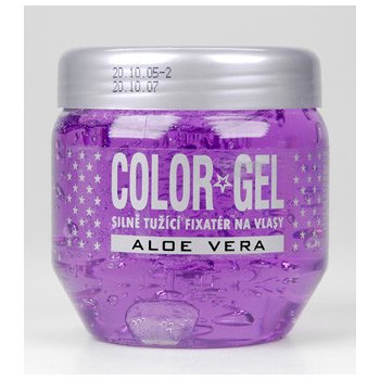 Color gel silně tužící fixatér na vlasy Aloe Vera 400 g