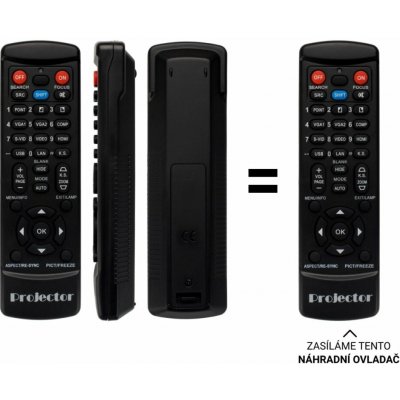 Dálkový ovladač Acer P1206 – Hledejceny.cz