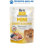 Brit Care Mini Rabbit & Salmon fillets in gravy 85 g – Zboží Mobilmania