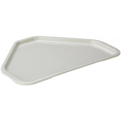 PGX 141100 Podnos jídelní zkosený 48x34 cm světle šedý – Zboží Dáma