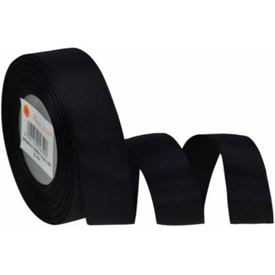 Rypsová stuha 2,5/25y - černá - ST3419 – Hledejceny.cz