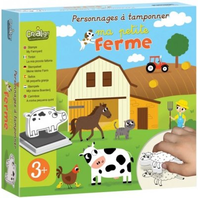 Crea Lign Pěnová razítka pro děti Moje farma – Sleviste.cz