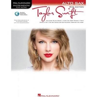Taylor Swift pro Alto Saxophone Instrumental Play-Along – Zboží Mobilmania