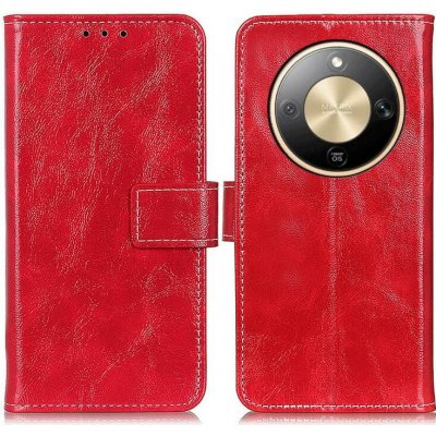 VSECHNONAMOBIL 132868 RETRO Peněženkový obal Honor Magic8 Lite 5G červený – Zboží Živě