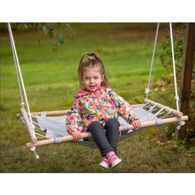 Woody Houpací 100 cm šedá – Zboží Mobilmania