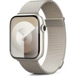 Epico Milanese+ pro Apple Watch SE/Series 1-11 (38/40/41/42mm) - hvězdně bílý 69818182100001 – Zboží Mobilmania