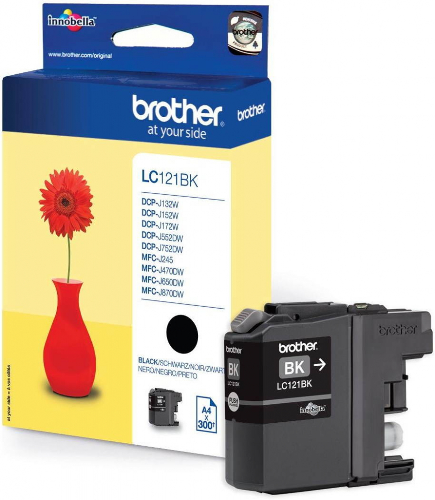 Brother LC-121Bk - originální