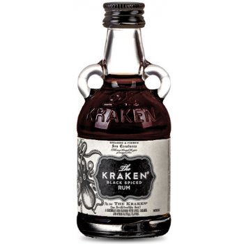 The Kraken Black Spiced Rum 47% 0,05 l (holá láhev)