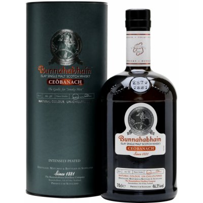 Bunnahabhain Ceobanach 46,3% 0,7 l (tuba) – Zboží Mobilmania