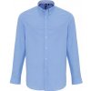 Pánská Košile Premier Workwear pánská košile oxford s dlouhý rukávem PR238 Oxford blue