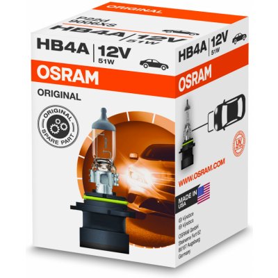 Osram 9006XS HB4A P22d 12V 51W