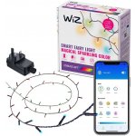 WiZ vánoční osvětlení 15W2700-5000K RGB 20m IP44 černé – Hledejceny.cz