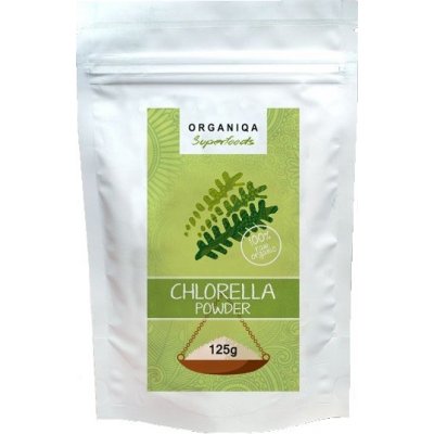 Organiqa Bio Chlorella prášek 125 g – Zboží Mobilmania