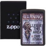 ZIPPO schwarz color"Warning Zombie" – Hledejceny.cz