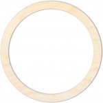 Woody Crafts Kruhová obruč z březové překližky – průměr 20 cm rám 15 mm – Zbozi.Blesk.cz