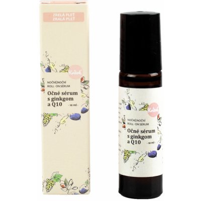 Kvitok roll-on sérum na oční okolí s koenzymem Q10 - noční 10 ml – Zboží Dáma