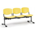 Euroseat plastová lavice do čekáren ISO, 3-sedák + stolek – Zboží Mobilmania