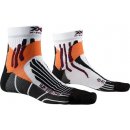 X-Bionic ponožky Run Speed Two bílo-černé